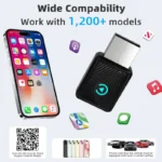 Adaptateur CarPlay sans fil compatible avec plus de 1 200 modèles de voitures