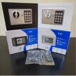 Coffre-fort électronique réel avec code PIN et détails du produit