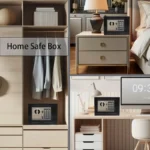 Coffre-fort électronique installé dans différents espaces de la maison et du bureau