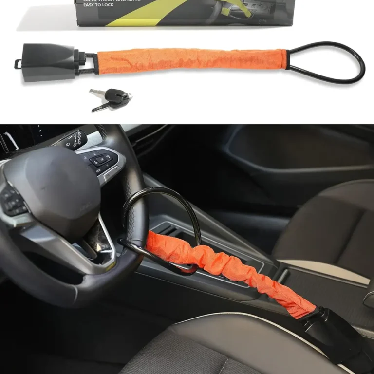 Antivol volant voiture avec clé de verrouillage